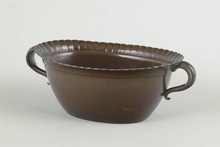 Just Andersen, skål i diskometal.