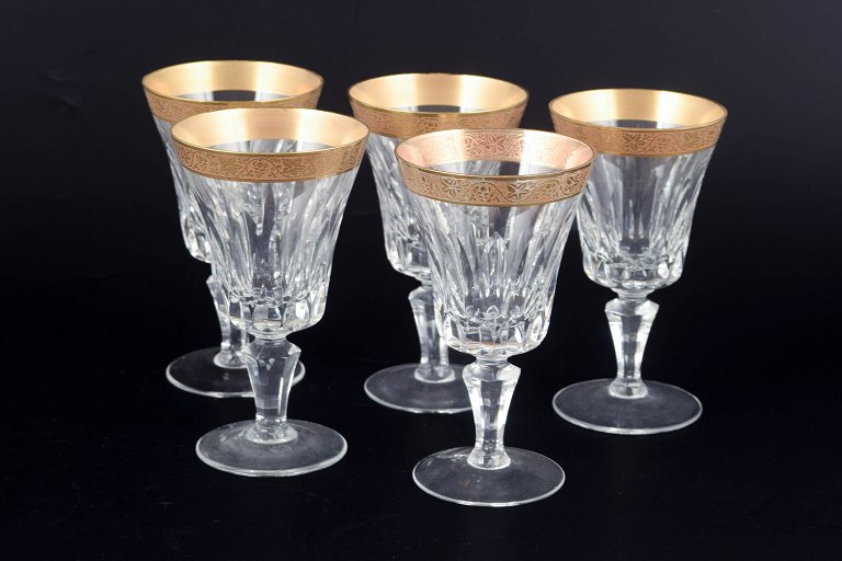 Artemisia, set of five port wine glasses.