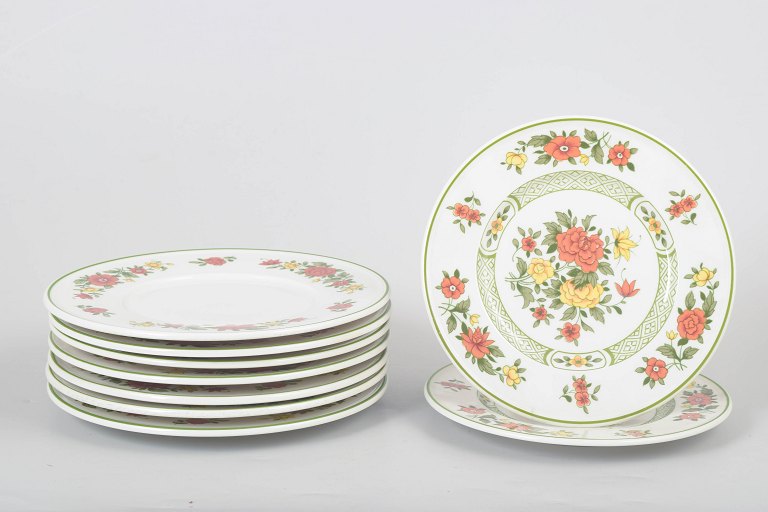 Villeroy & Boch Summer Day, sæt af ni tallerkener.