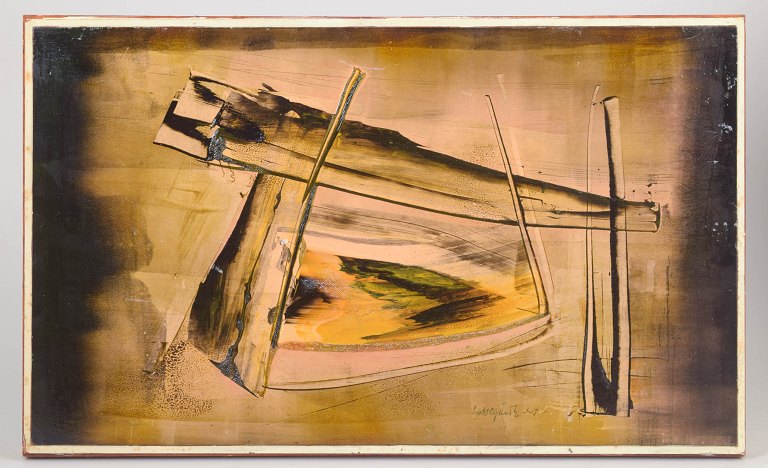 Bengt Lissegårdh, mixed media, listet svensk billedkunstner.