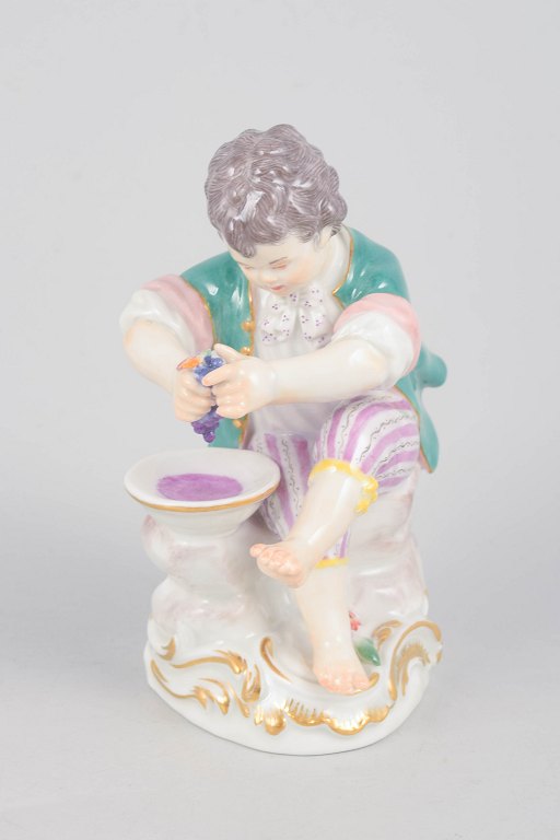Meissen, dreng med druepresse.