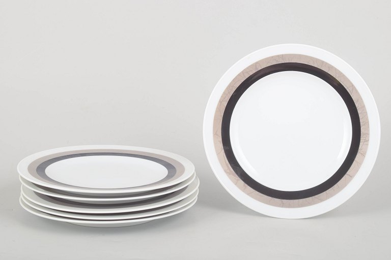 Tapio Wirkkala for Rosenthal, sæt med seks tallerkener.