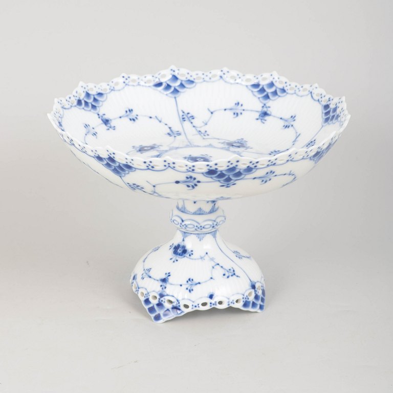 Royal Copenhagen Musselmalet Helblonde, opsats.