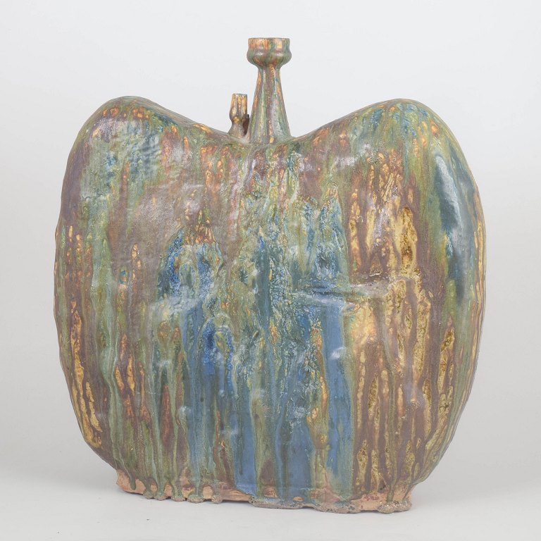 Monumental brutalistisk vase, 1970’erne.